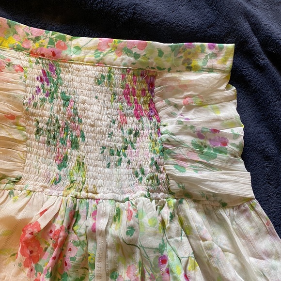 Sabina Musayev floral chiffon skirt - Picture 6 of 7